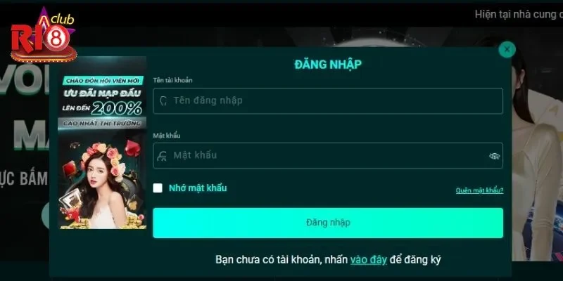 Đăng Nhập Ri8club Đơn Giản Và Chơi Cá Cược Đầy Hấp Dẫn 4 Quá trình cá cược Ri8Club khi có tài khoản diễn ra nhanh chóng
